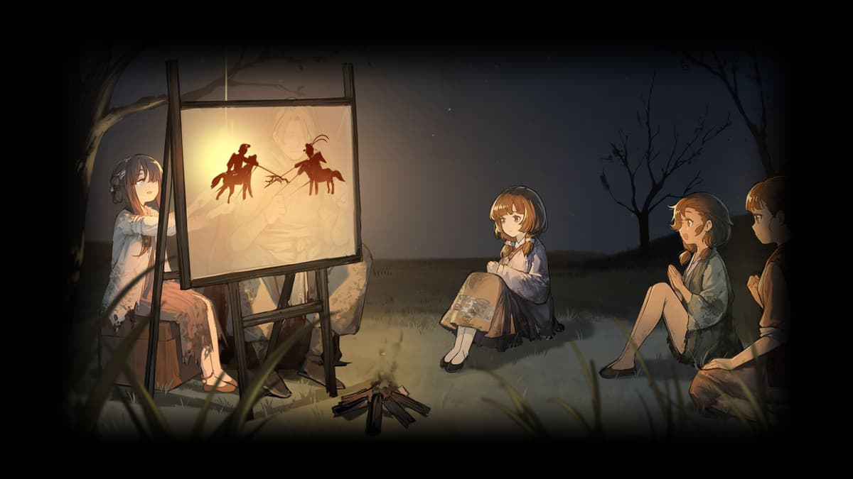 Shadow Play By Campfire