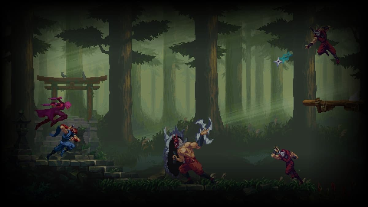 Kenji and Kumori forest action