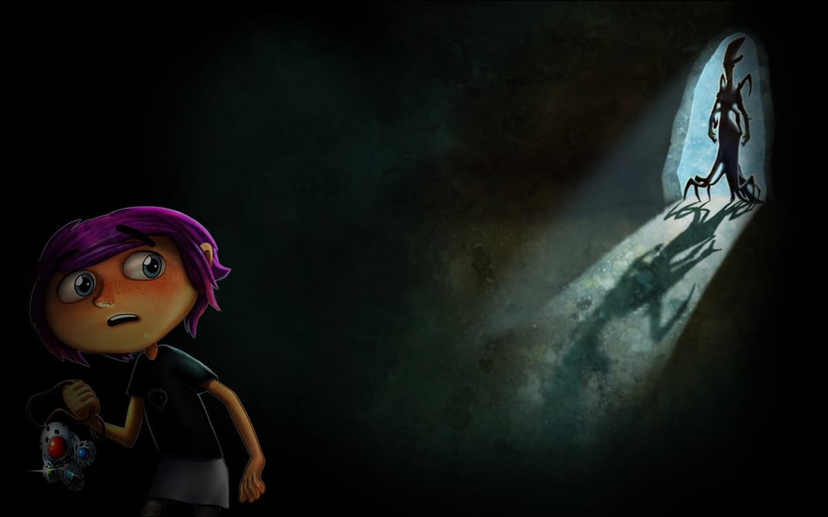 In darkness