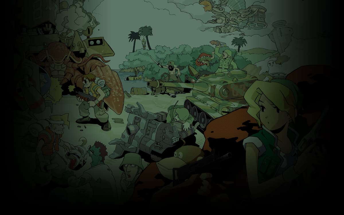 ULTIMATE METAL SLUG 3 PROFILE BACKGROUND