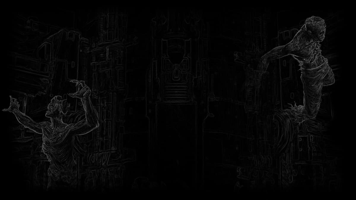 Chainsaw Warrior Zombie Background
