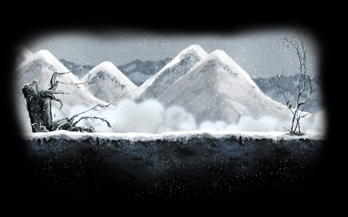 Frozen Mountains (Profile Background)