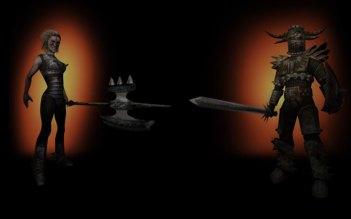 Boar Rider and Knight