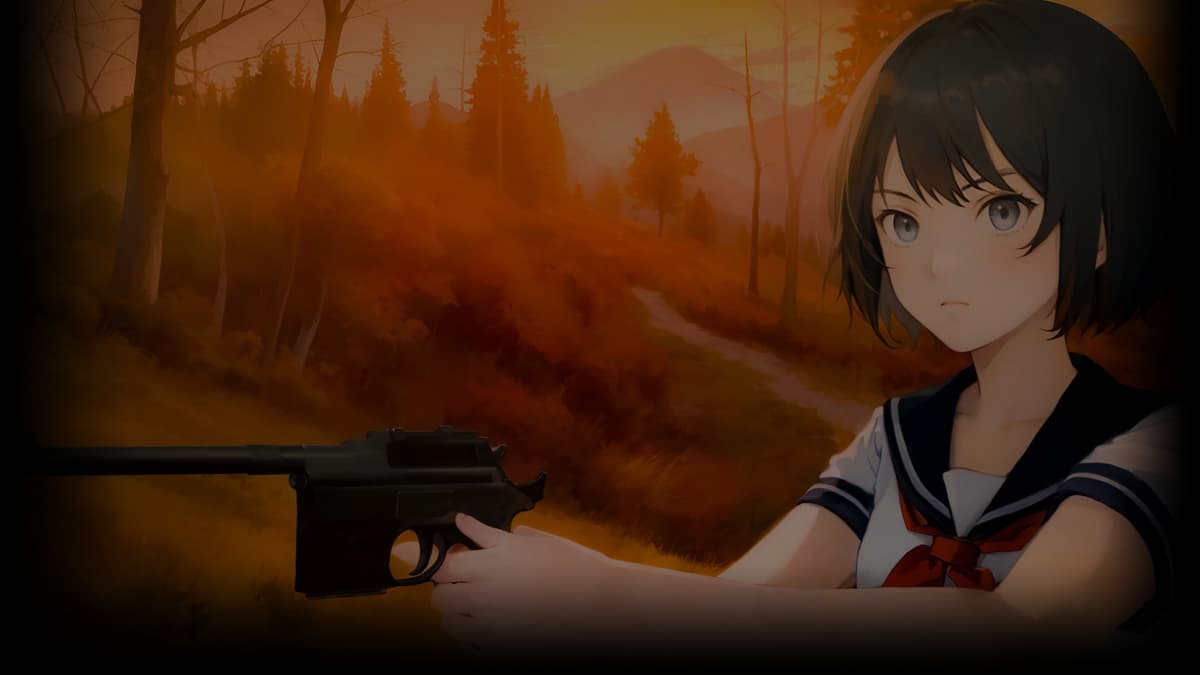 Ayame Holding a Gun