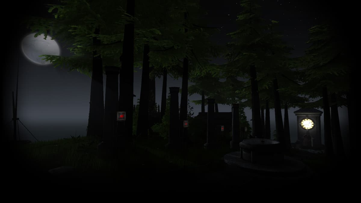 Myst Island at Night (Profile Background)