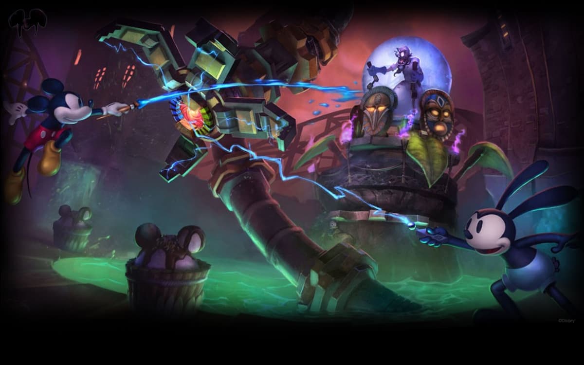 Disney Epic Mickey 2 Concept Art: Mad Doctor’s New Ride
