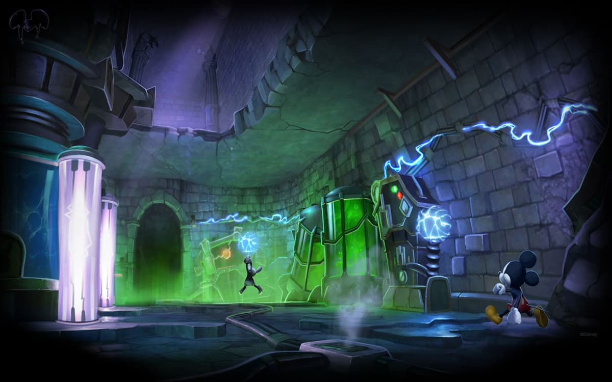 Disney Epic Mickey 2 Concept Art: Laboratory