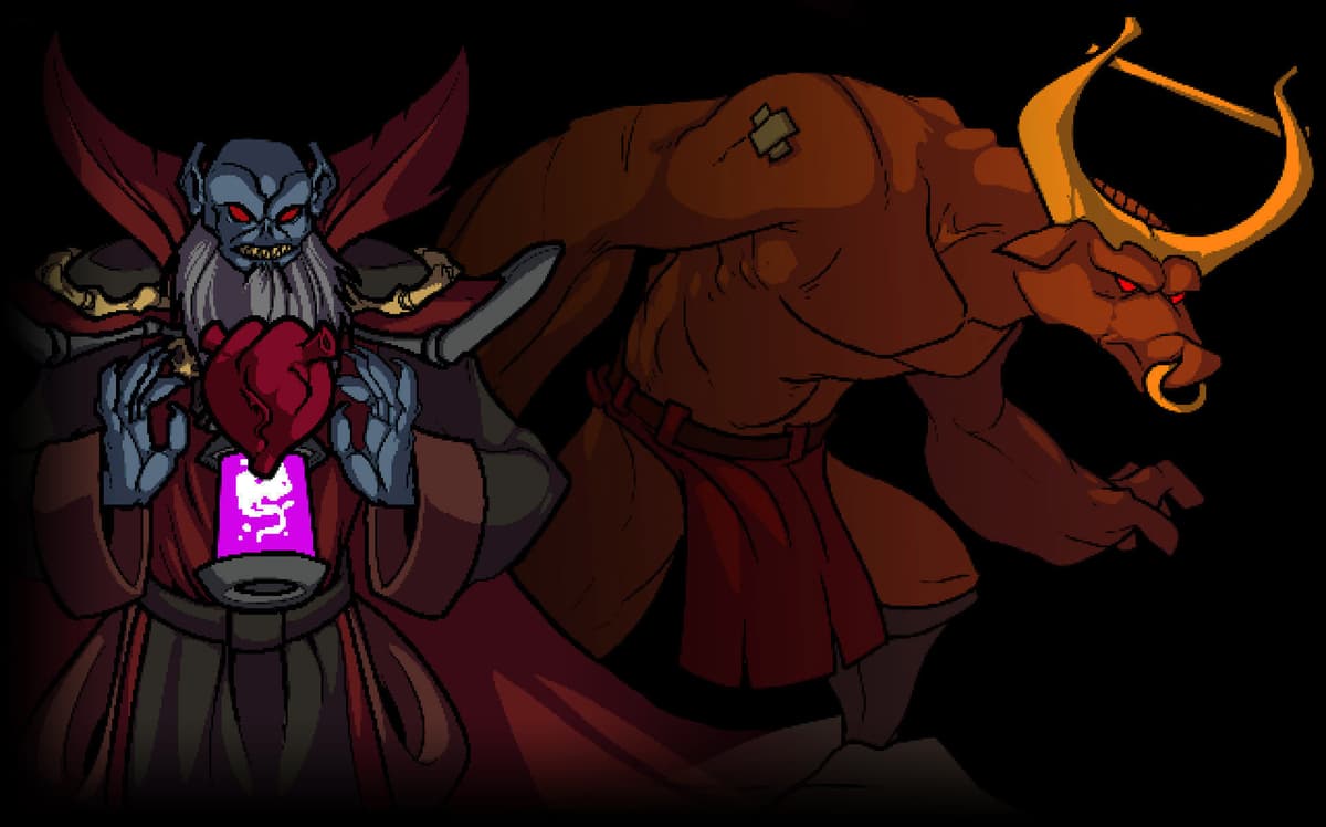 NecroDancer and Minotaur