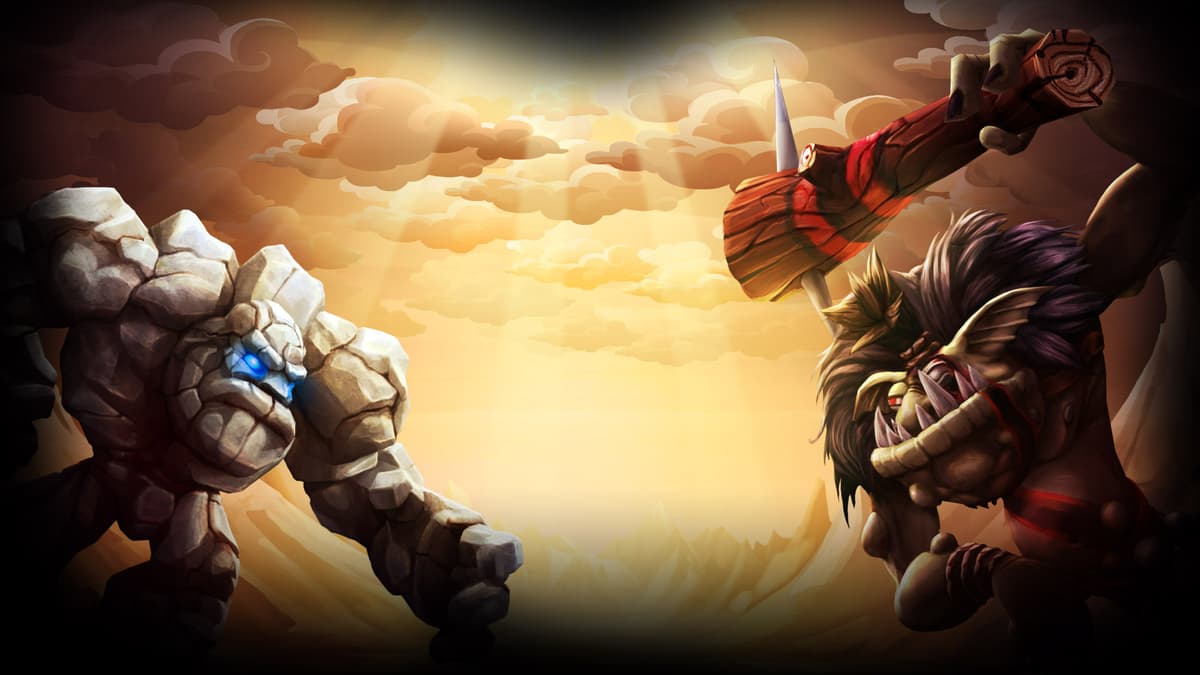 Golem vs. Troll