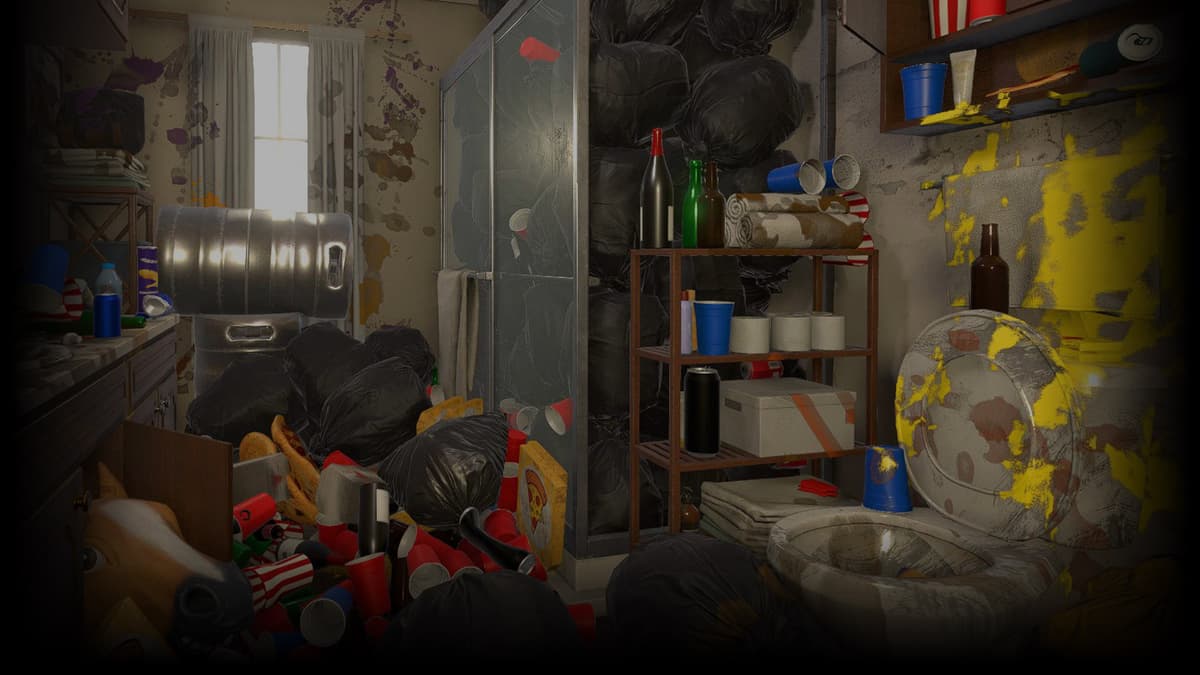 Dirty Bathroom
