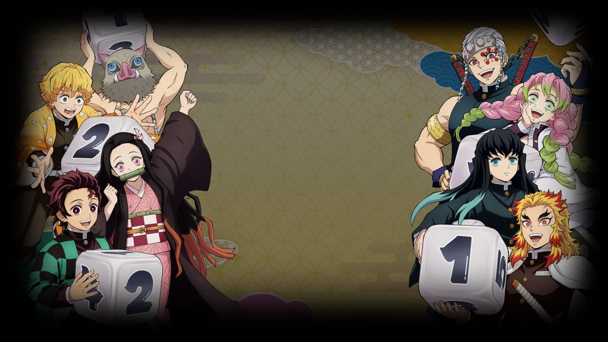 Demon Slayer -Kimetsu no Yaiba- Sweep the Board! Profile Background 3