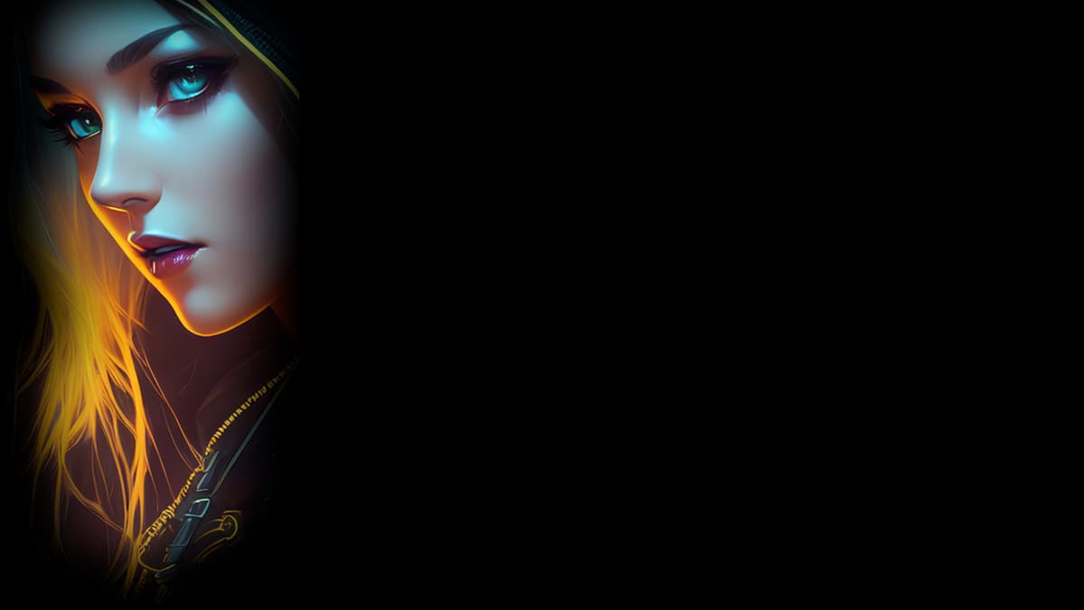 Cyberpunk Girl (Profile Background)