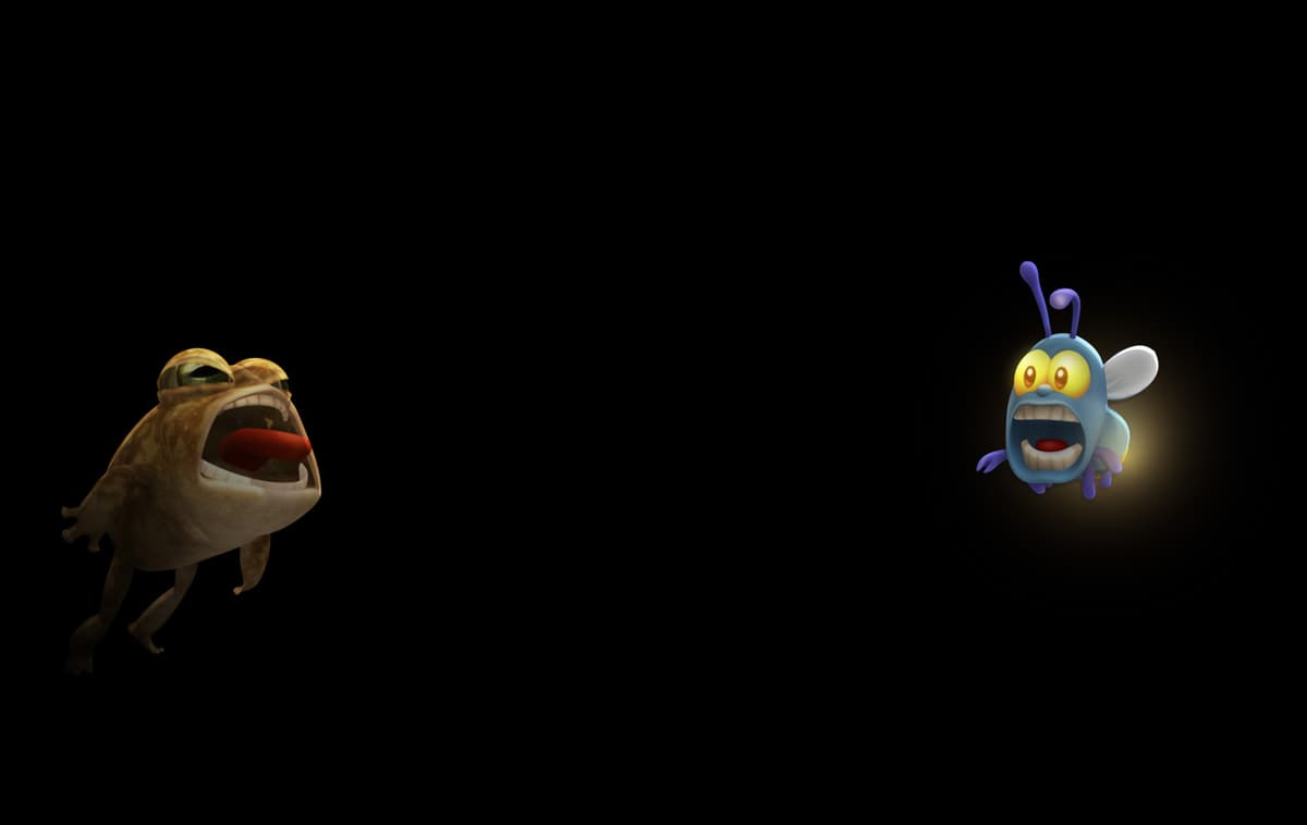 Shiny the Firefly - Toad and Shiny
