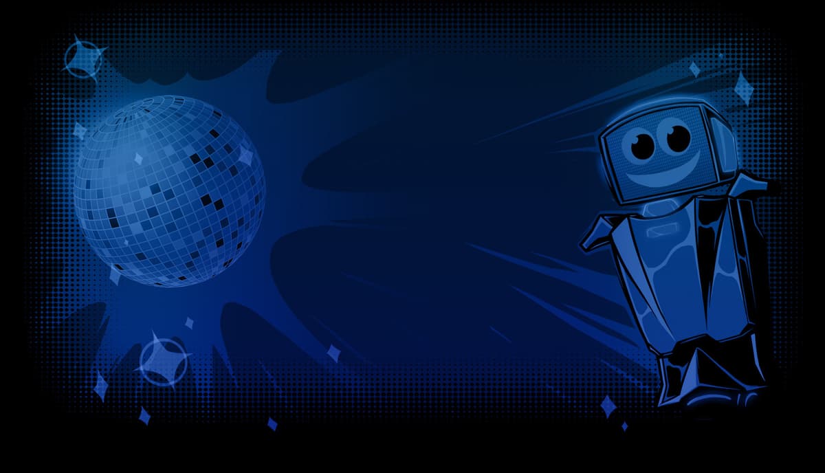 Disco Dodgeball - Team Blue