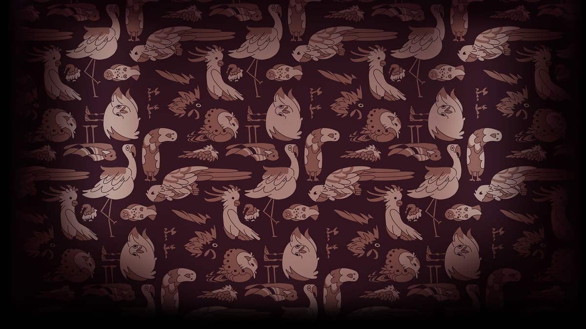 Birds Organized Neatly (Profile Background)