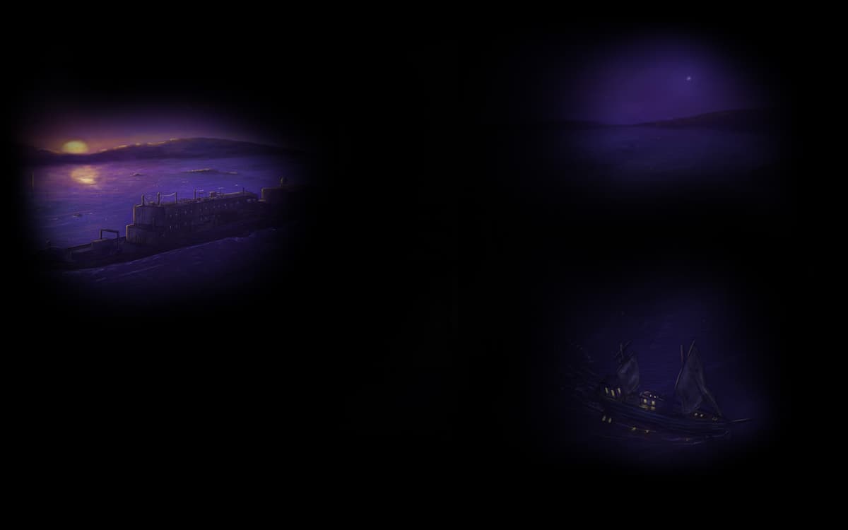 Aral Sea by Night