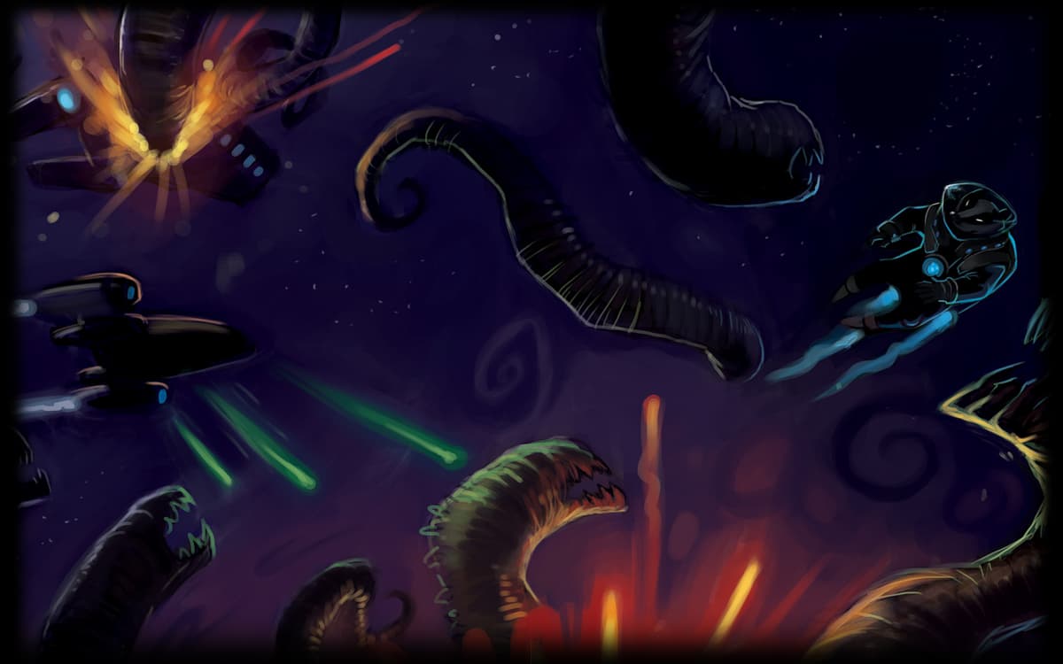 Worming Around (Profile Background)