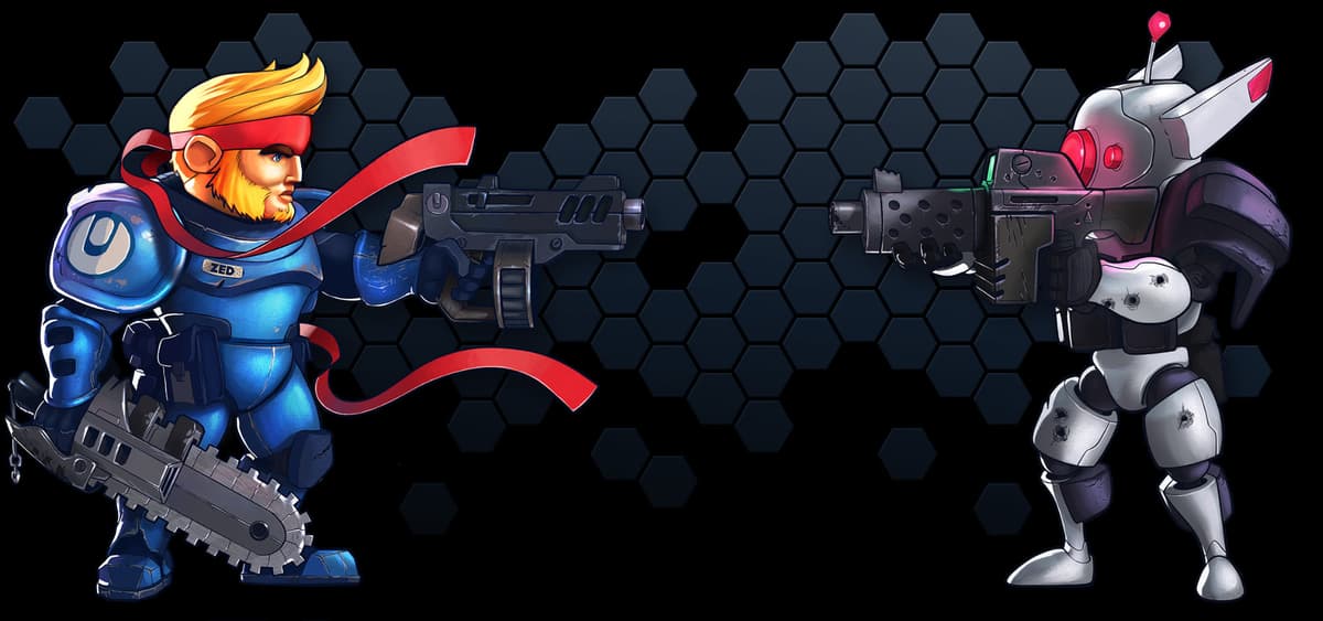 Zed Vs Commando Background