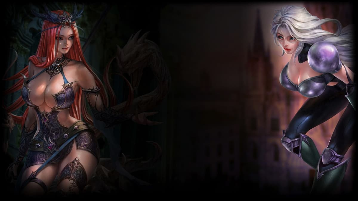 Skela and Scarlett (Profile Background)