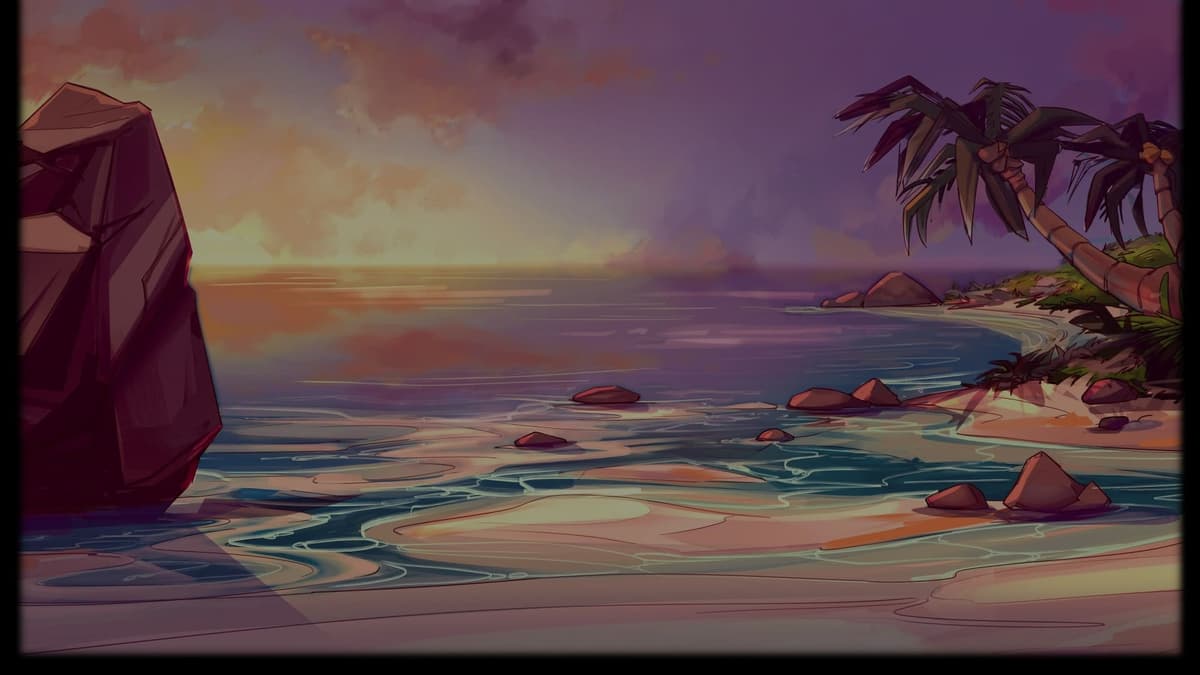 Sunset coast