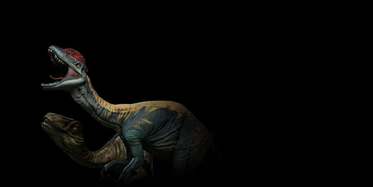 Dilophosaurus and Novaraptor