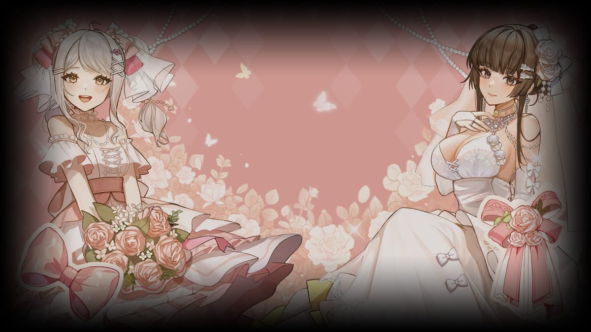 纯白色花嫁