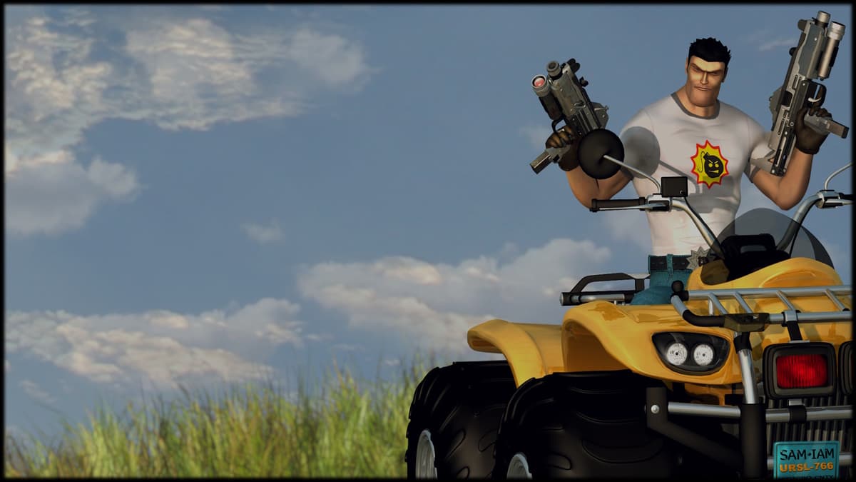 Sam on ATV