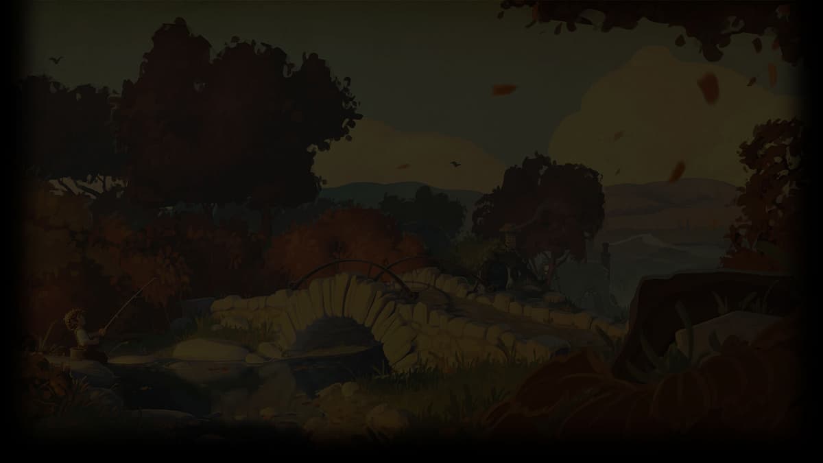 Autumn Morning Fishing