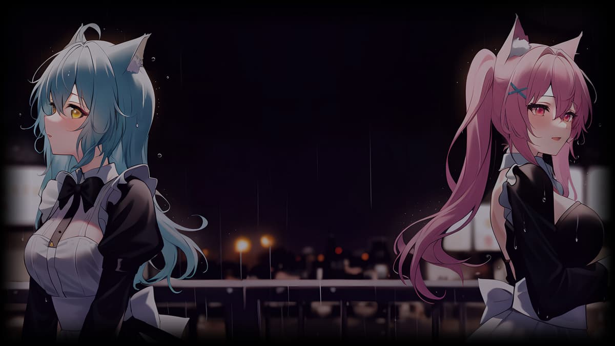 Maids in the rain