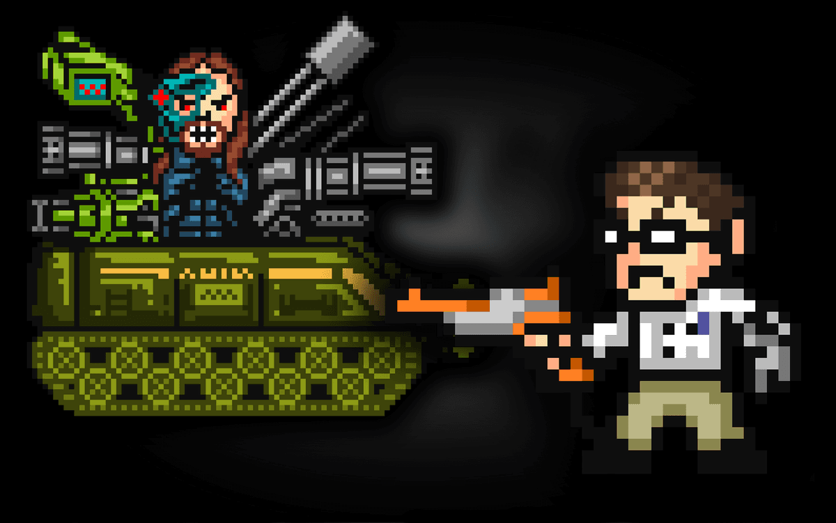 Angry Video Game Nerd Background
