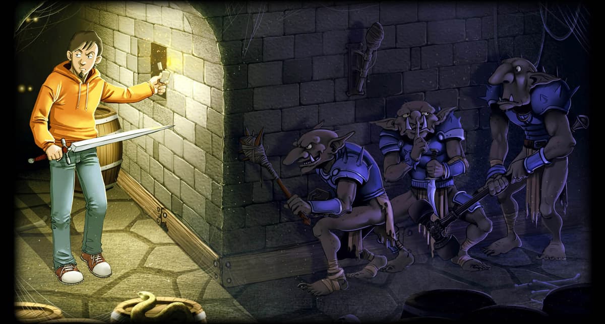 Dani ambushed by goblins