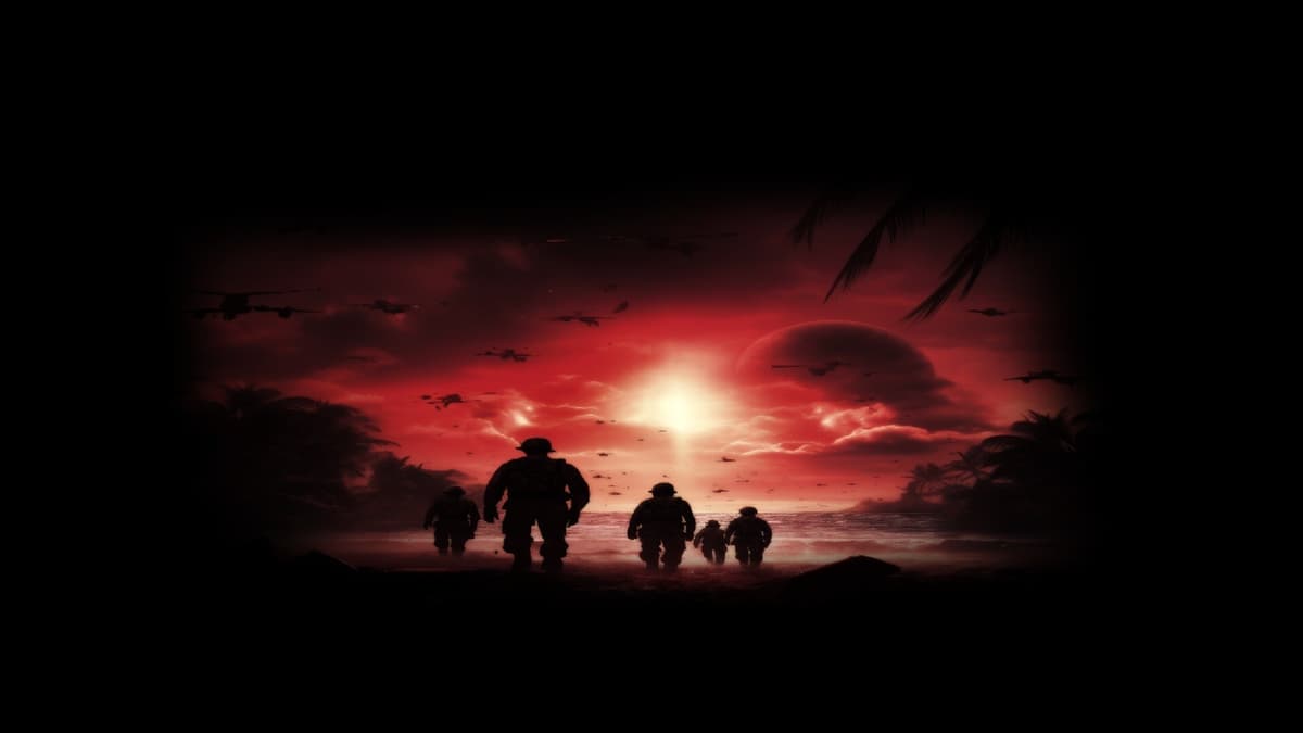 Red Glare Rare Background