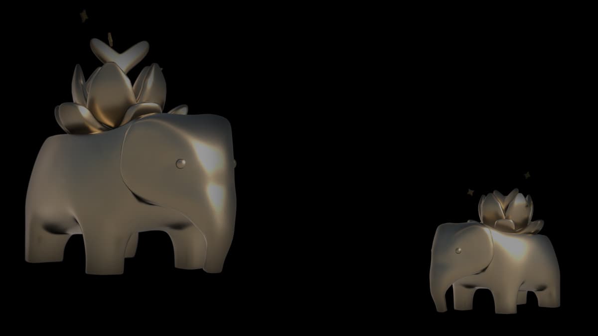 Background Elephant