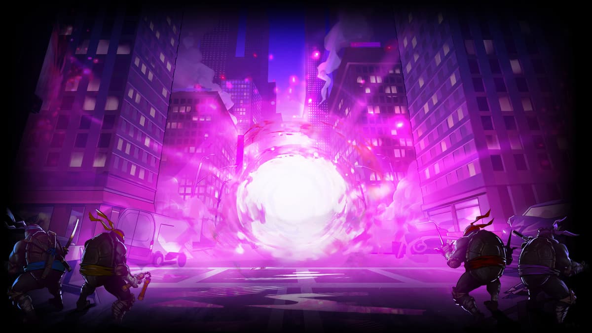 Teenage Mutant Ninja Turtles Purple Portal