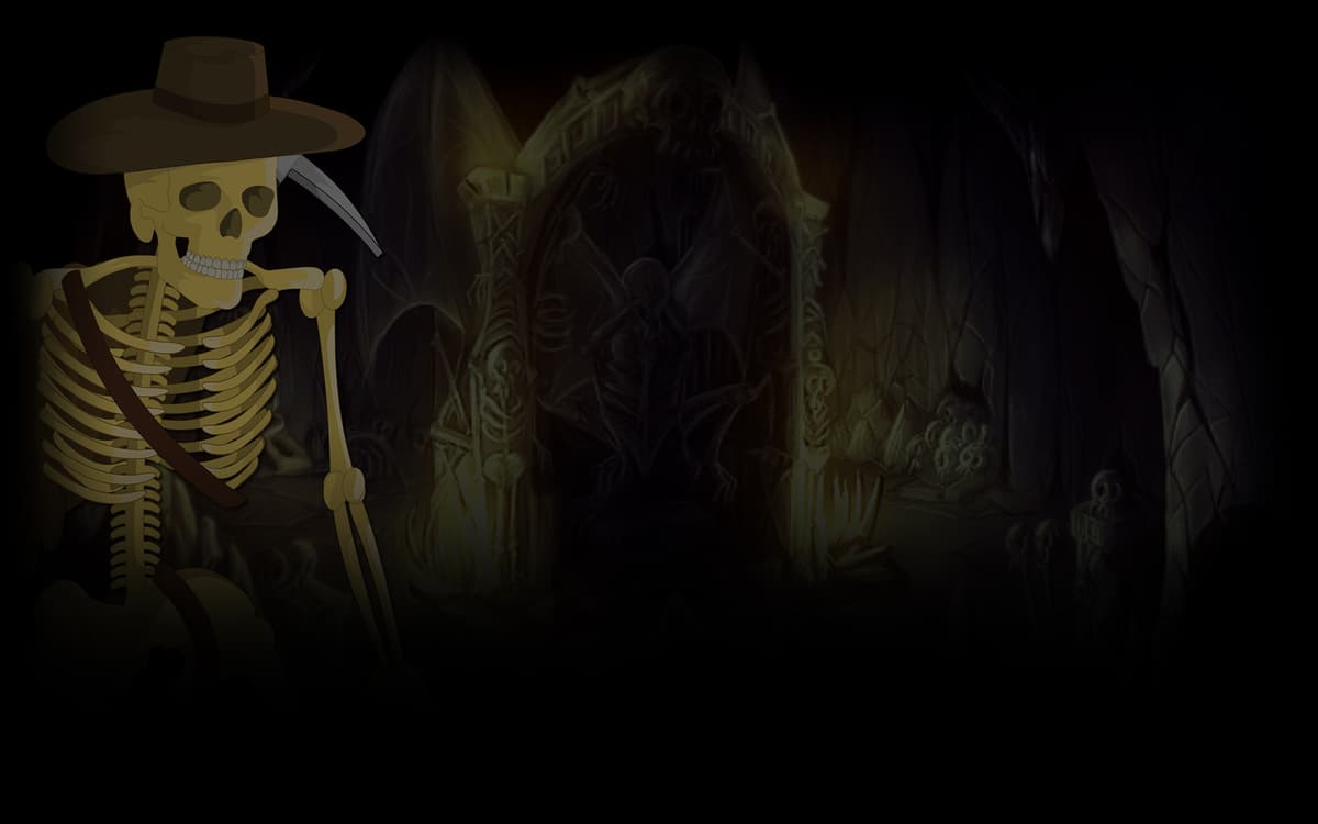 Cursed Skeleton (Profile Background)