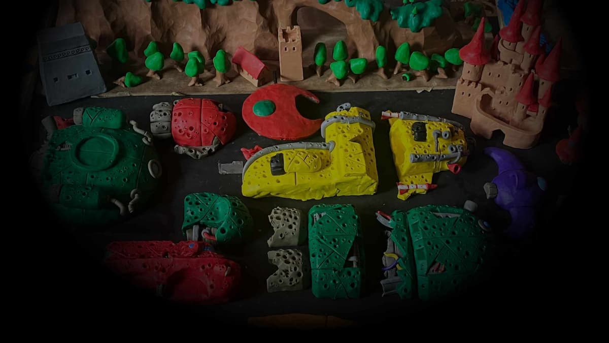 Presenting clay work