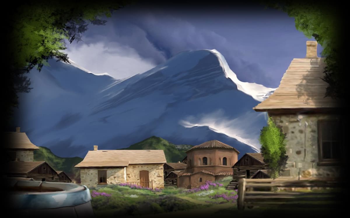 The mountains