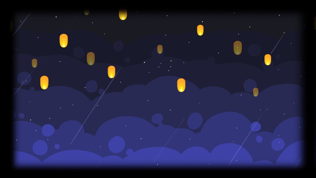 Kongming lantern wallpaper