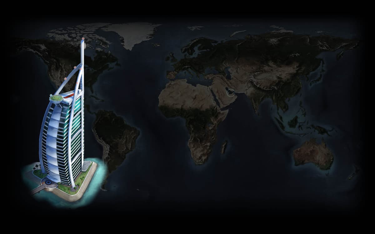 Burj Al Arab Profile Background