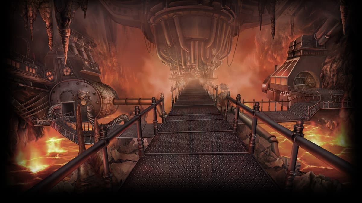 The bowels of the Earth