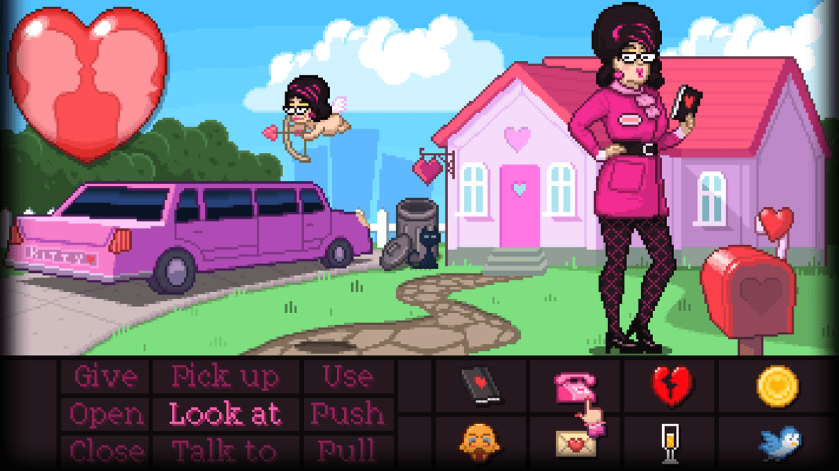Retro Pixel Kitty Powers