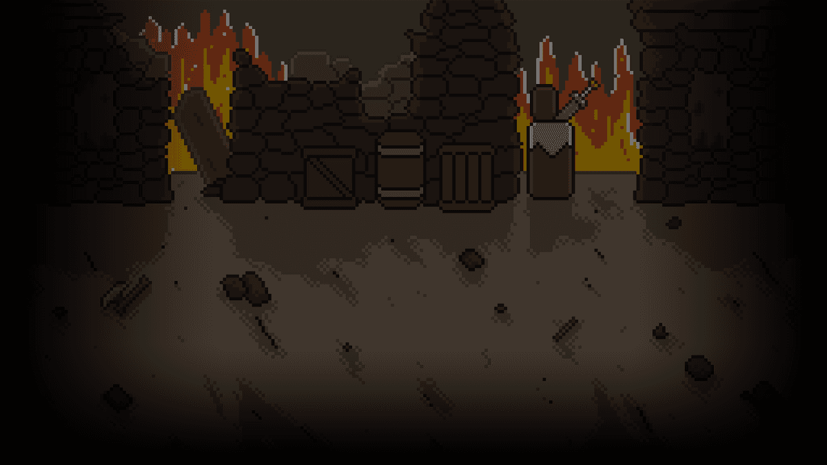 The Pillaged Town