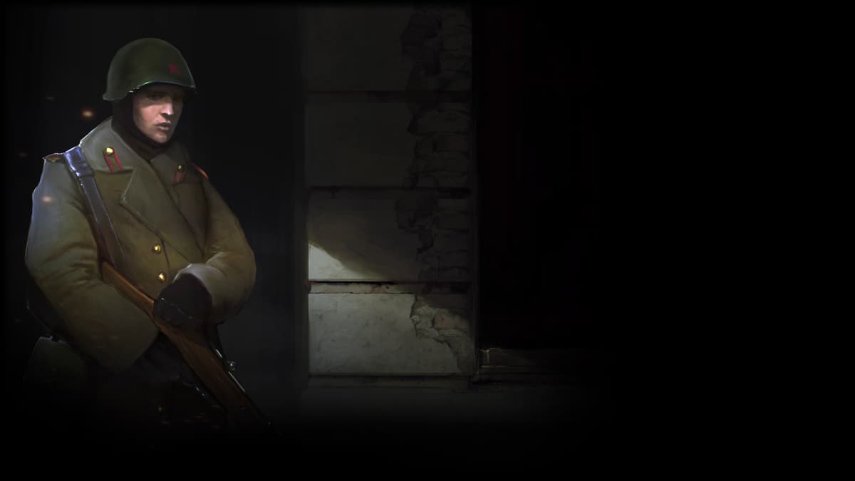 Soviet Infantryman (Profile Background)