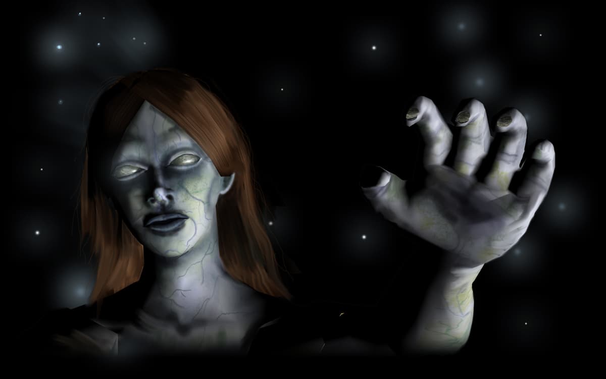 From the dark