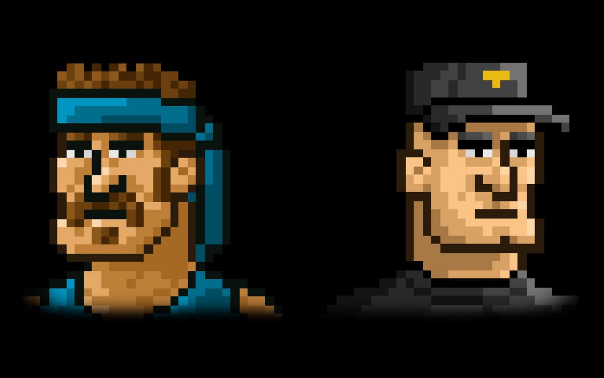 Lex Lightning and Colonel Stone