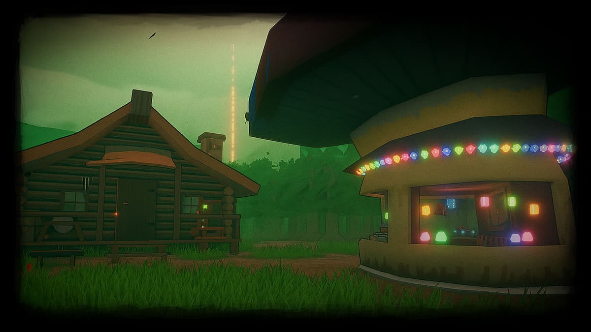 Cabin, Daytime.