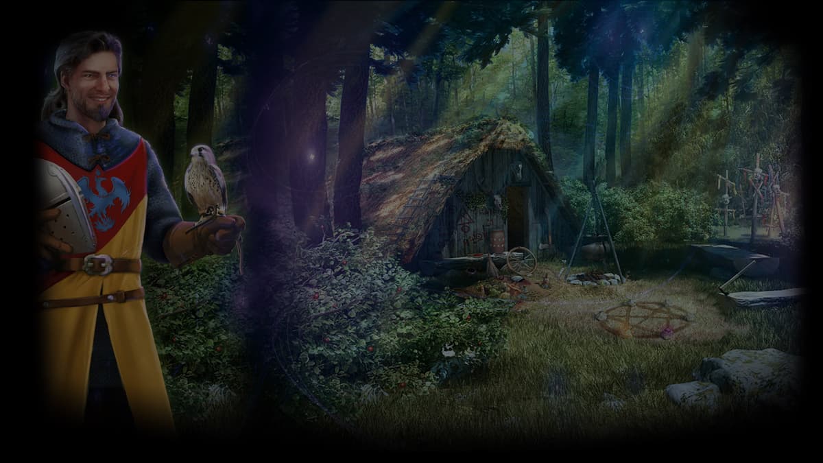 A mysterious hut in the forest