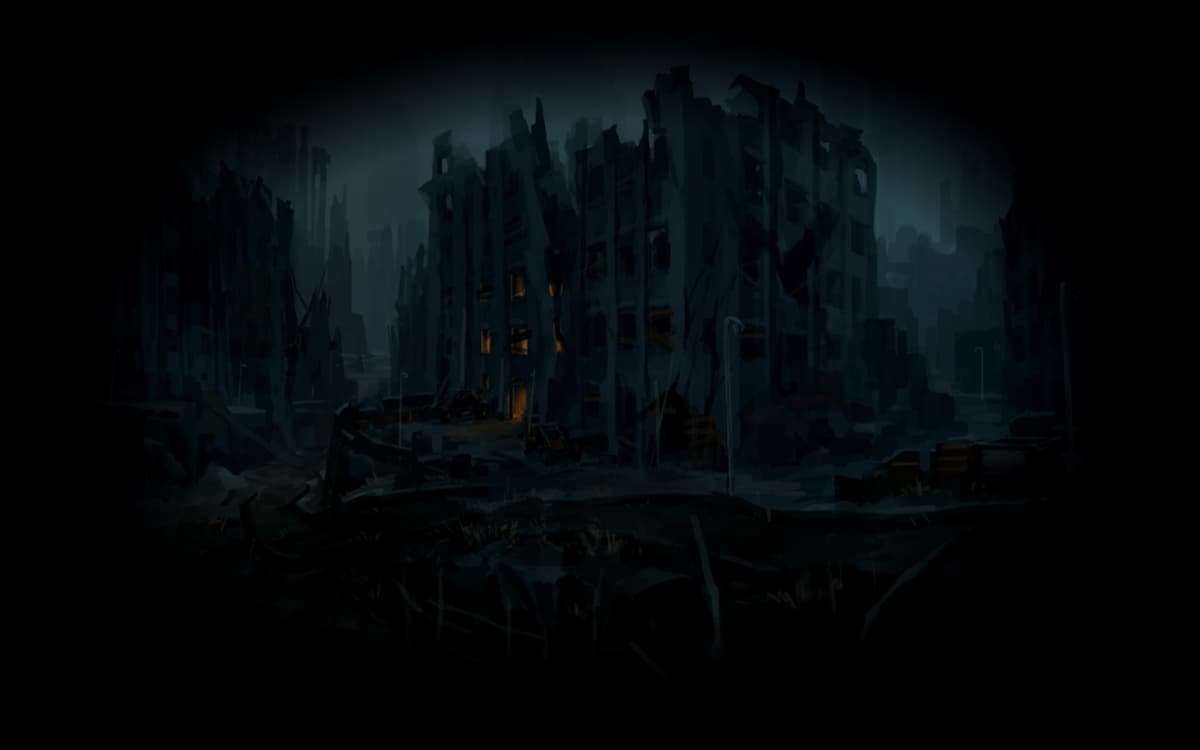 Ruined Office Building