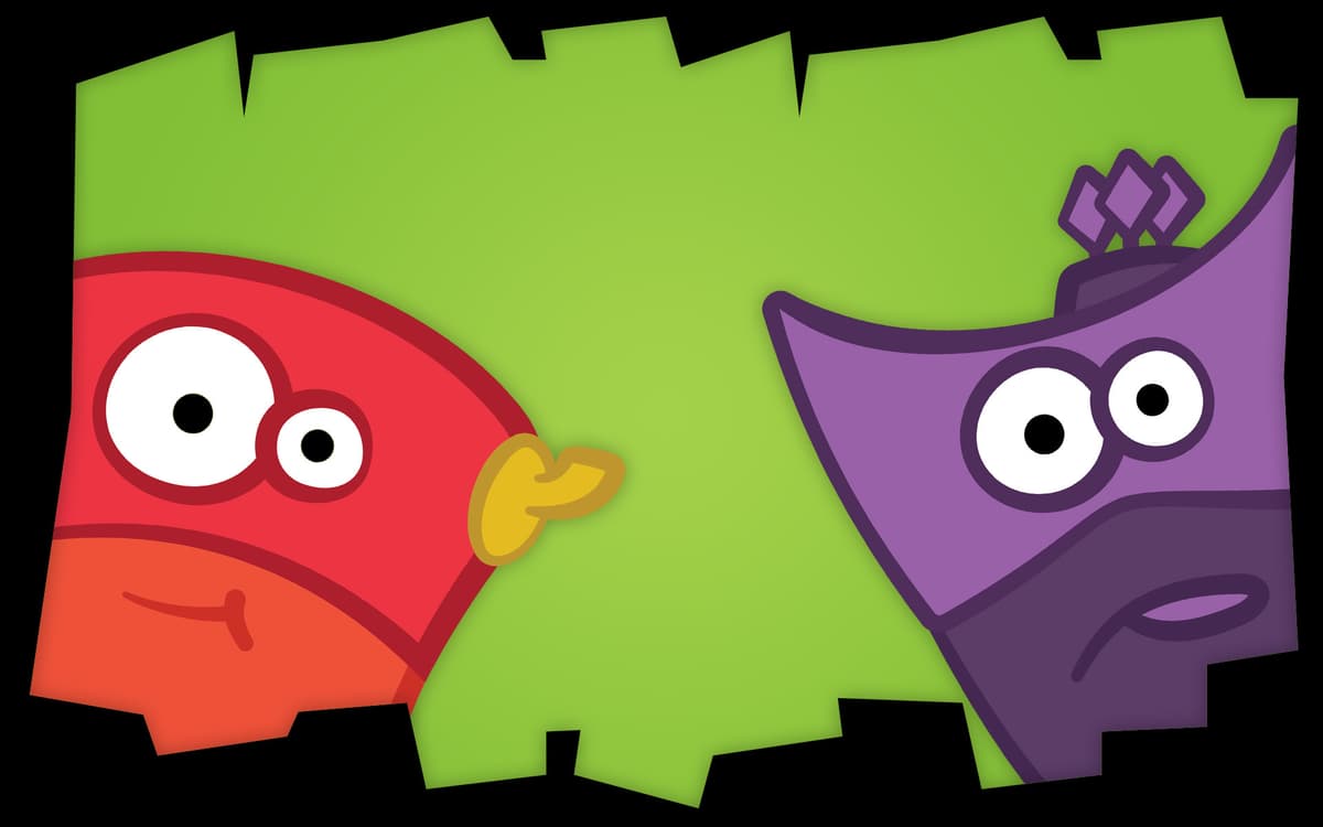 Red and Purple