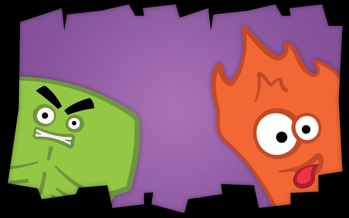 Green and Orange